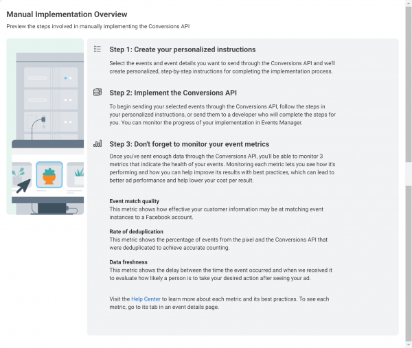 Facebook Conversions API แบบ Manual