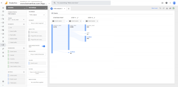 GA4 – Path Analysis รายงาน Path Analysis ใน Google Analytics 4
