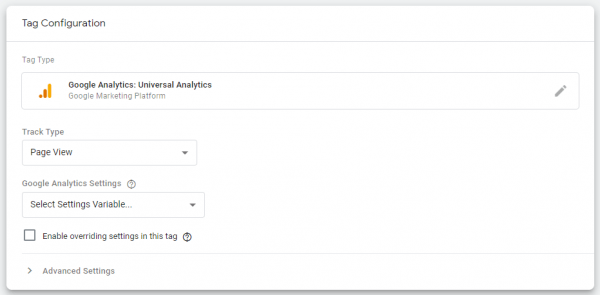 gtm-ga-tag การตั้งค่าต่าง ๆ ของ Google Analytics Tag ผ่านทาง GTM